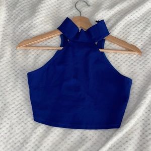 Blue Bandage Top
